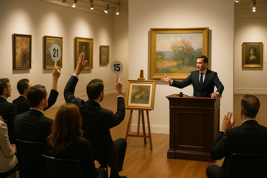 How to Navigate Art Auctions: A Beginner's Guide