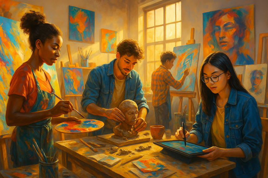 The Importance of Supporting Emerging Artists in the Fine Art World