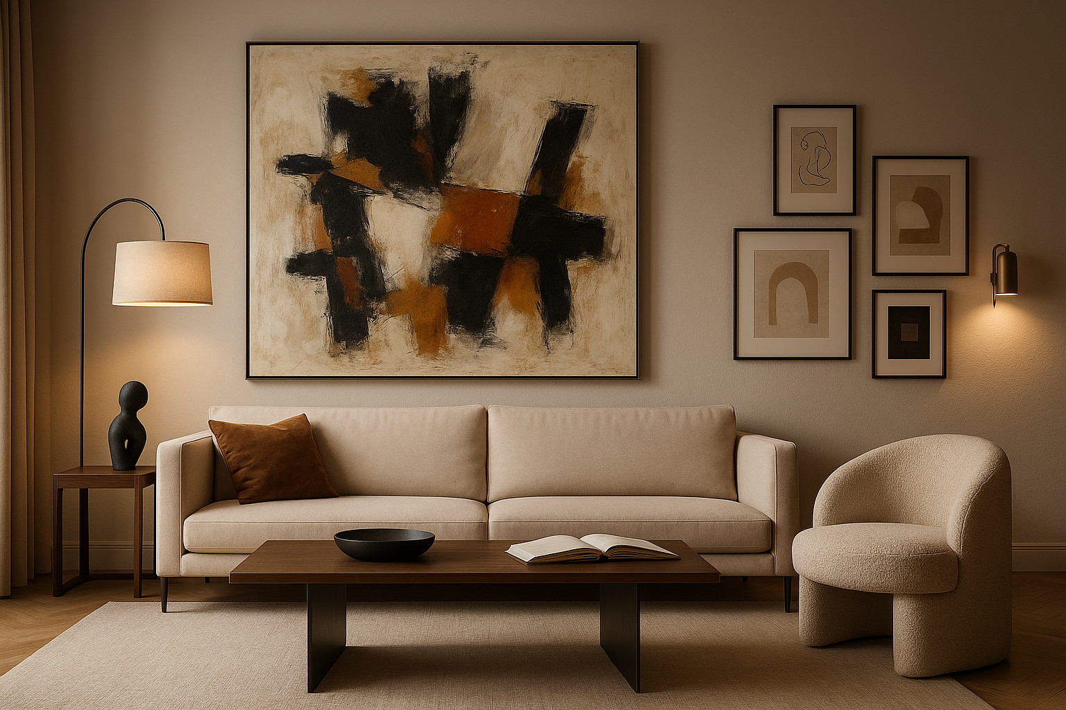 The Role of Art in Interior Design: How Fine Art Complements Modern Spaces