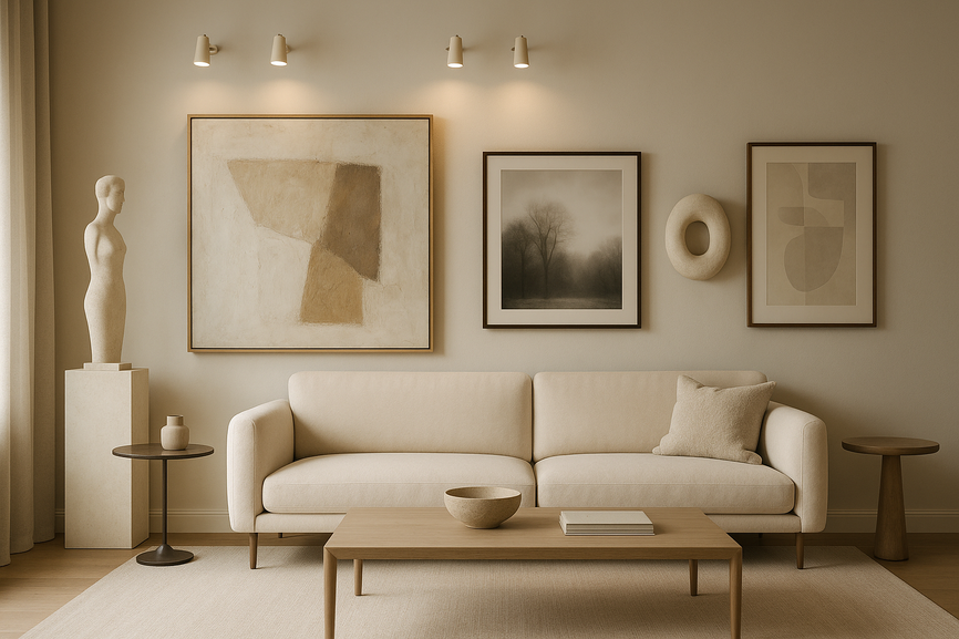 The Role of Fine Art in Interior Design: How to Curate Your Space with Reverie