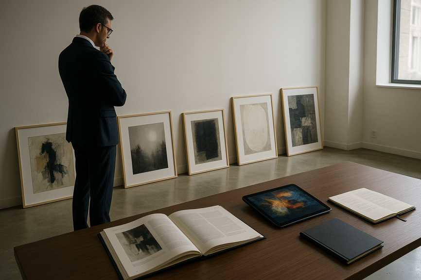 The Secret World of Art Curation: How We Choose the Works at Reverie