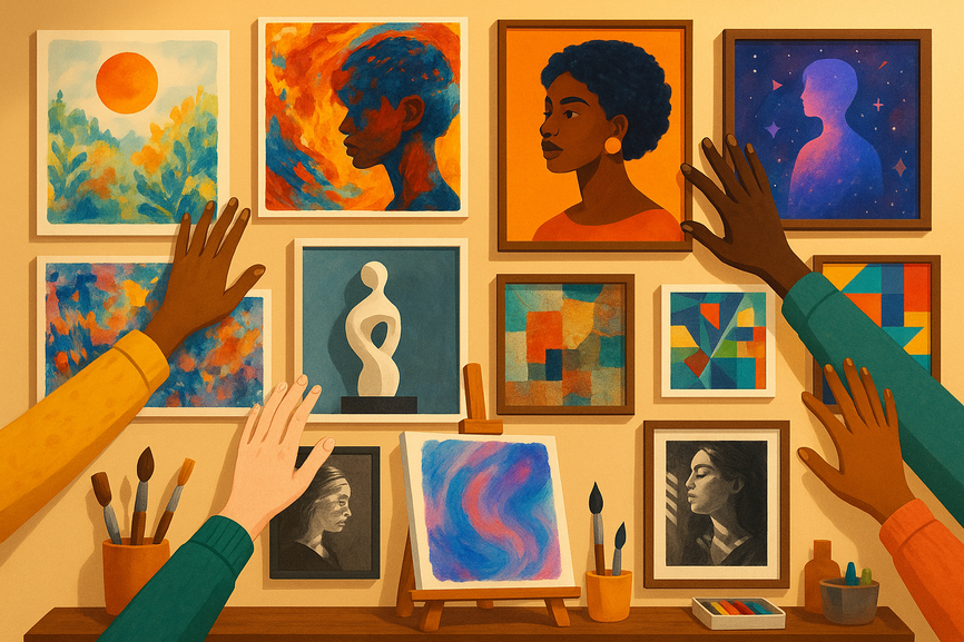 Why Supporting Emerging Artists is Key to Building a Diverse Art Collection