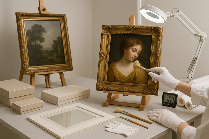 How to Care for Your Fine Art Collection: Tips for Preservation and Maintenance