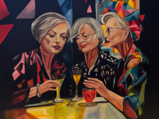 Original painting by Patricia Bufkin currently represented at Reverie Fine Art in Pensacola