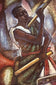 William Tolliver — African Drummer Poster