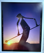 Pete Slingland — Gaffer Sculpture by Ron Seivertson at Burning Man 2004