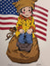 Irwin Hasen — Kid with Flag