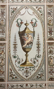 Michelangelo Pergolesi — Ornaments, grotesque and an ornamental vase