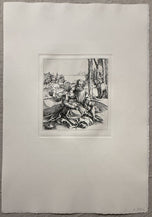 Amand-Durand after Albrecht Dürer — The Ill-Assorted Couple