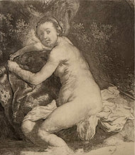 Amand-Durand after Rembrandt — Diana at the Bath