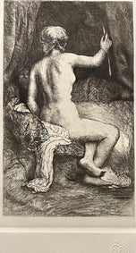 Amand-Durand after Rembrandt — Mystery Woman
