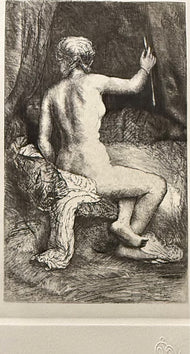 Amand-Durand after Rembrandt — Mystery Woman
