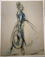 Louis Icart — Blue Bonnet