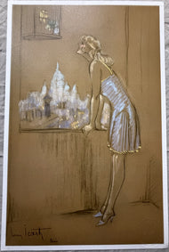 Louis Icart — Yellow Bird