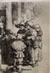 Amand-Durand after Rembrandt — Beggars Receiving Alms at the Door of a House