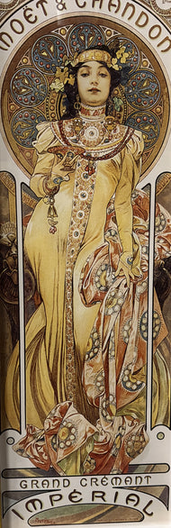 Alphonse Mucha — Moët & Chandon: Grand Crémant Impérial