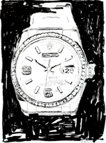 Shelter Serra - Fake Roley with Diamond Dust