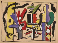 Fernand Leger - L'artiste dans Le Studio