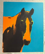 Gary Lichtenstein — Warhol Horses Monoprint Series